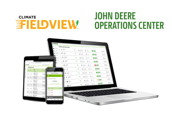 Connect to John Deere or Climate FieldView to Traction Field Operations